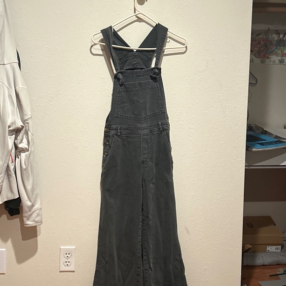 aerie Pants - AERIE flowy wide leg women’s overalls